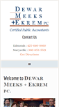 Mobile Screenshot of dmecpa.com